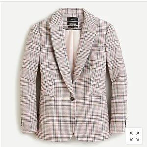 J. Crew Parke blazer in ivory wool